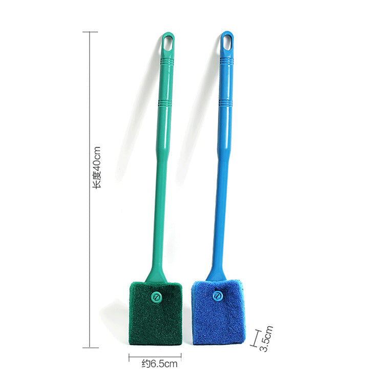 Long handle double-sided cleaning brush