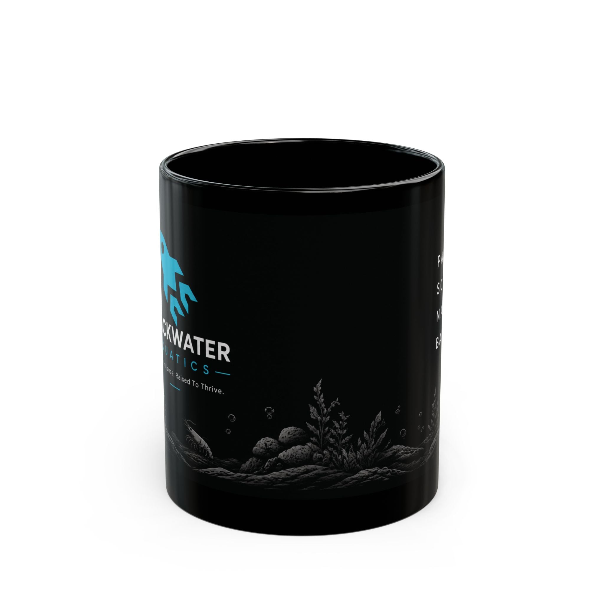 Blackwater Aquatics Mug – Aquarium, Betta & Shrimp Coffee Mug (11oz, 15oz)