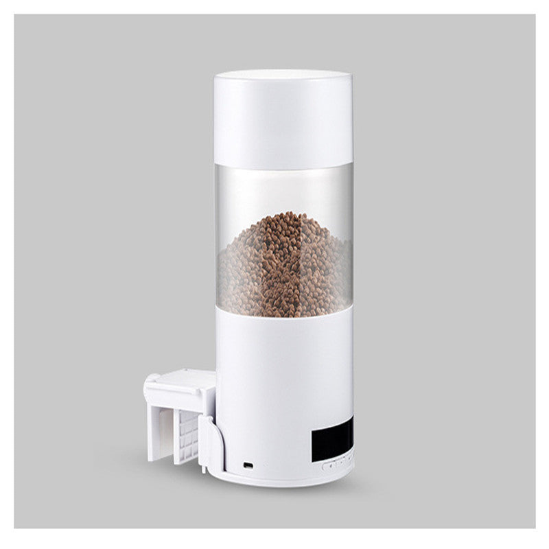 Automatic Fish Feeder | USB Rechargeable 2-Month Battery | 24-Hour Programmable Timer | For Aquariums & Ponds