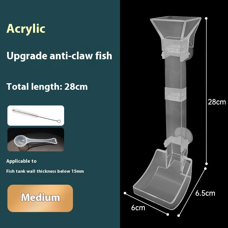 Fish Tank Precise Feeding Dish