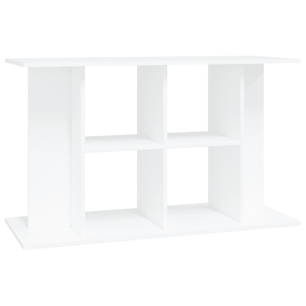 NNEVL Aquarium Stand White 100x40x60 cm Engineered Wood-1