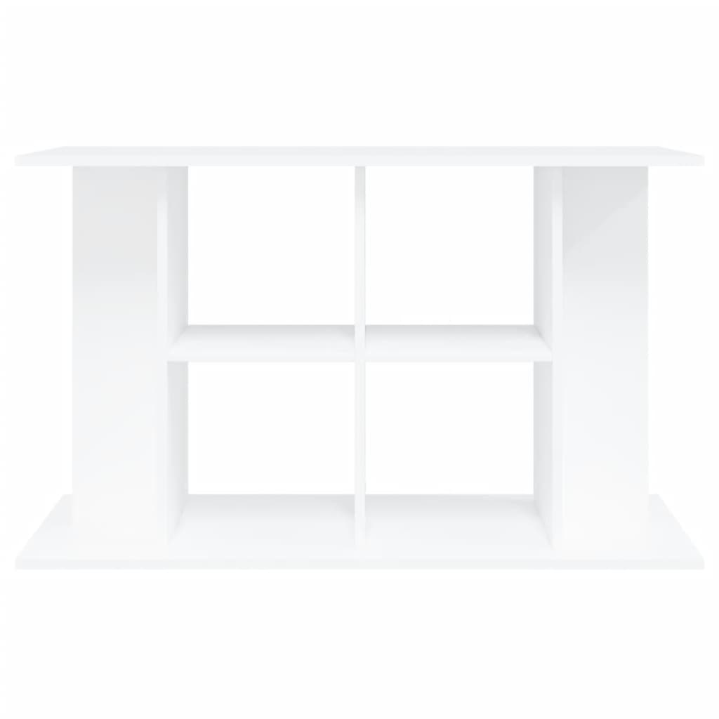 NNEVL Aquarium Stand White 100x40x60 cm Engineered Wood-3